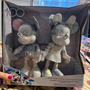 Disney Mickey & Minnie 100 Years Collector Plush ~ NEW